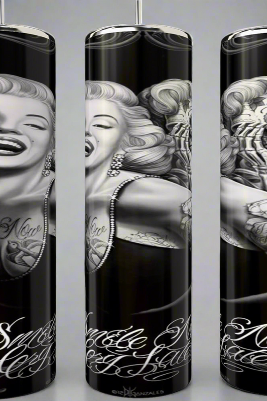 Marilyn Monroe 20oz Skinny Tumbler