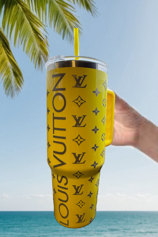 LV Engraved Tumbler