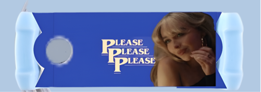 Please Please Please | Sabrina Carpenter Stanley Lid Topper