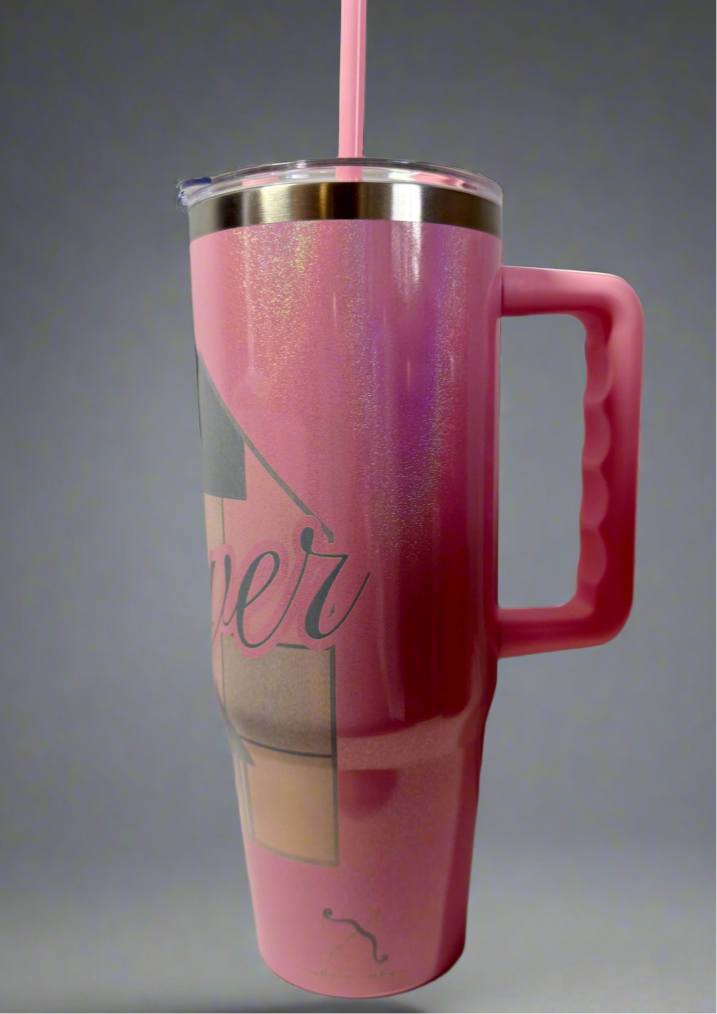 Lover House 40oz Taylor Swift Engraved Shimmer Tumbler