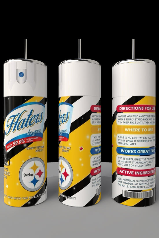 Steelers Haters - 20oz Skinny Tumbler
