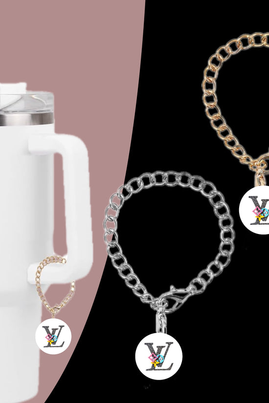 LV Charm Dangle | Cup Accessory