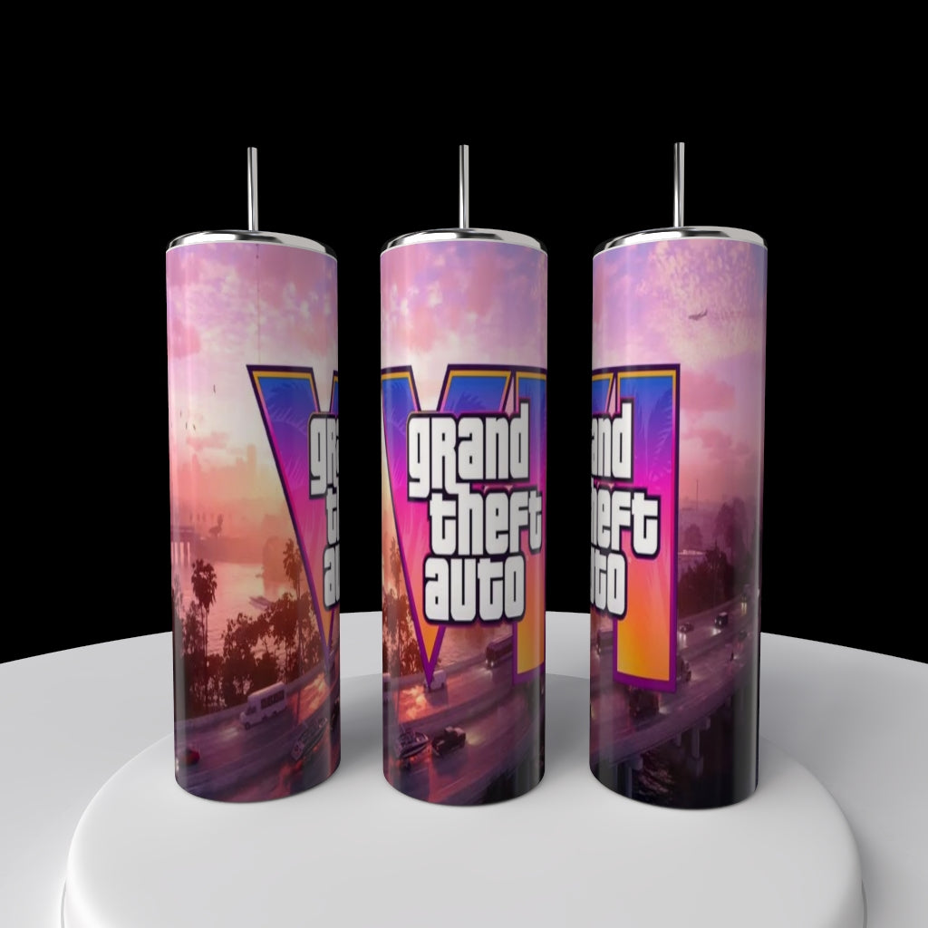 Grand Theft Auto 20oz Tumbler