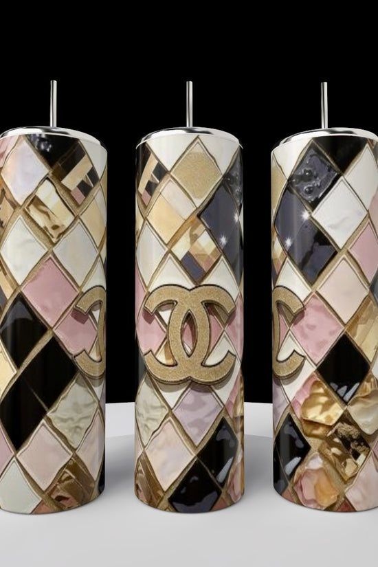 Chanel Geo 20oz Skinny Tumbler