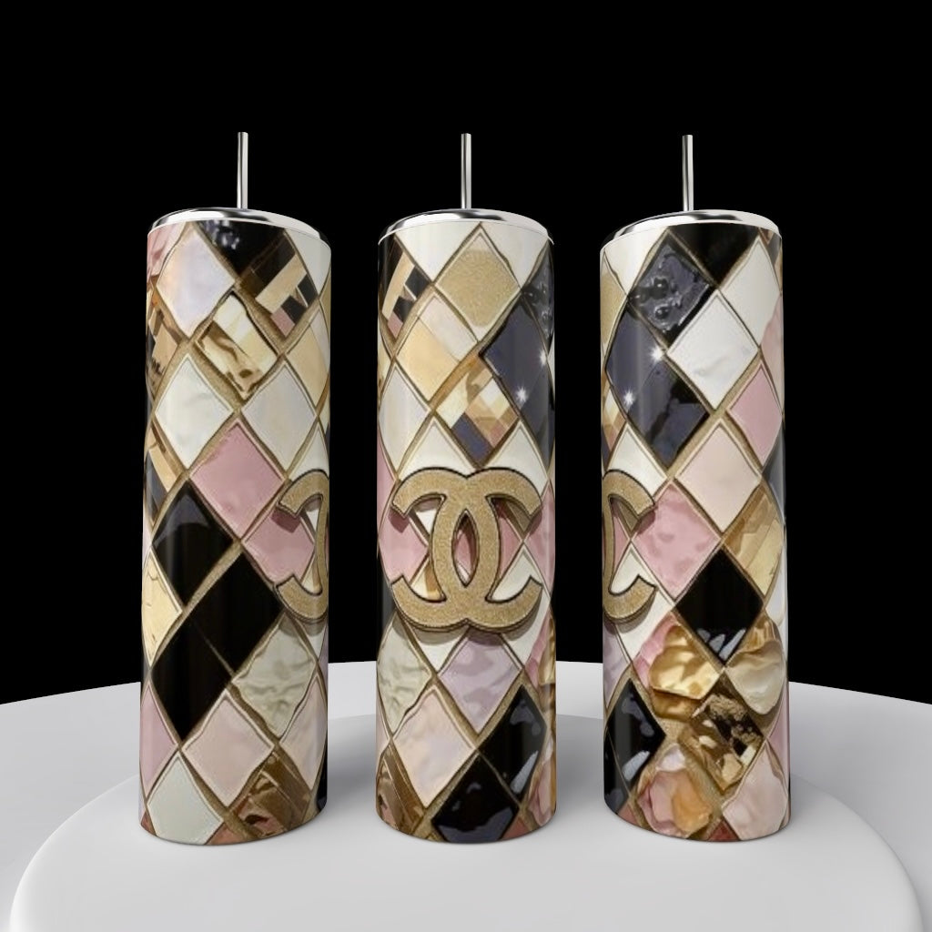 Chanel Geo 20oz Skinny Tumbler