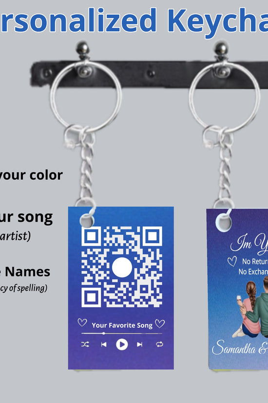 Our Song Keychain