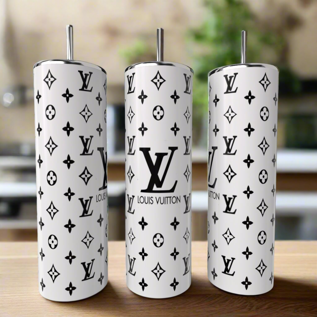 Black & White LV Basic | 20oz Tumbler