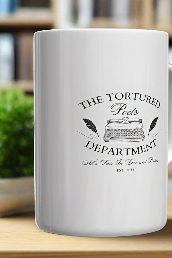 A white ceramic mug from Kreative Kreationz, named 