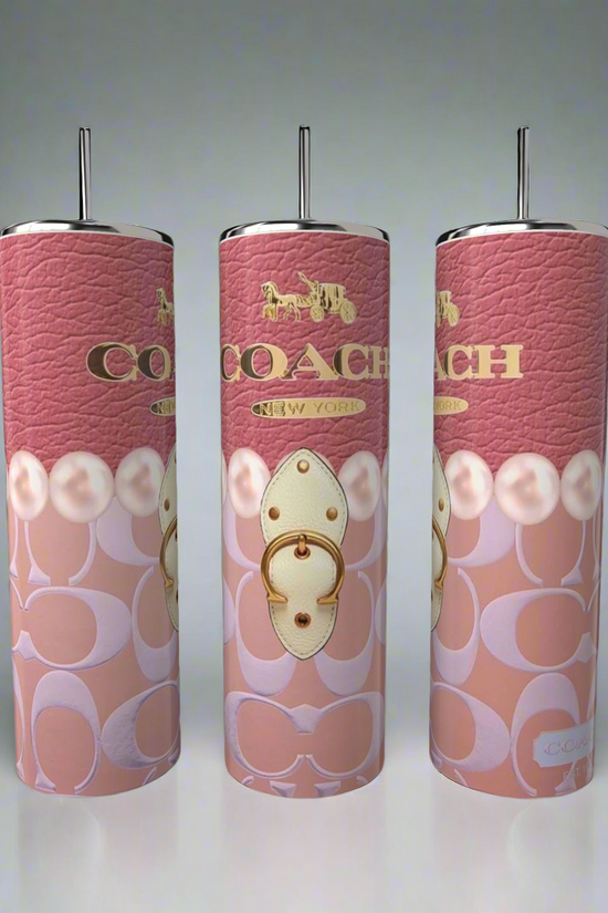Coach 20oz Skinny Tumbler