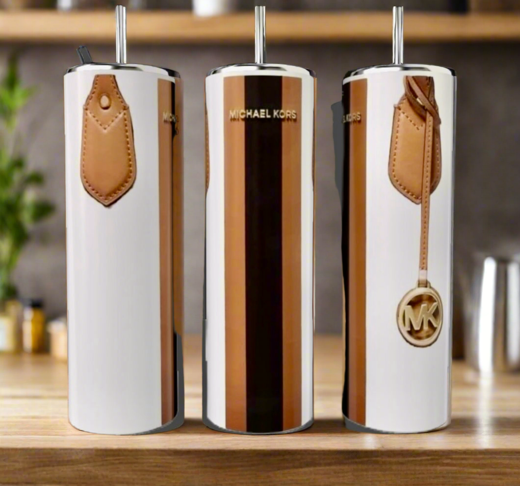 MK | White 20oz Tumbler