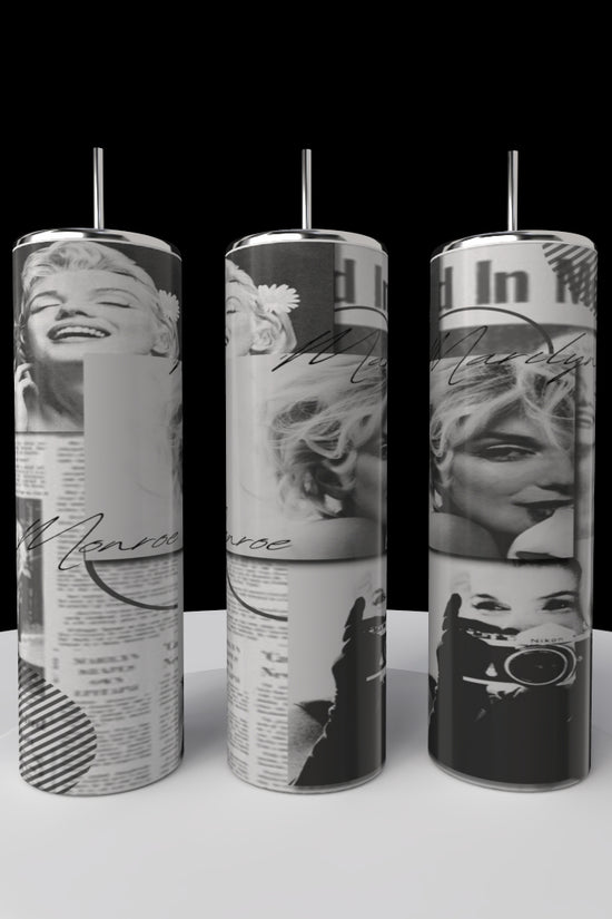 Marilyn Monroe 20oz Skinny Tumbler