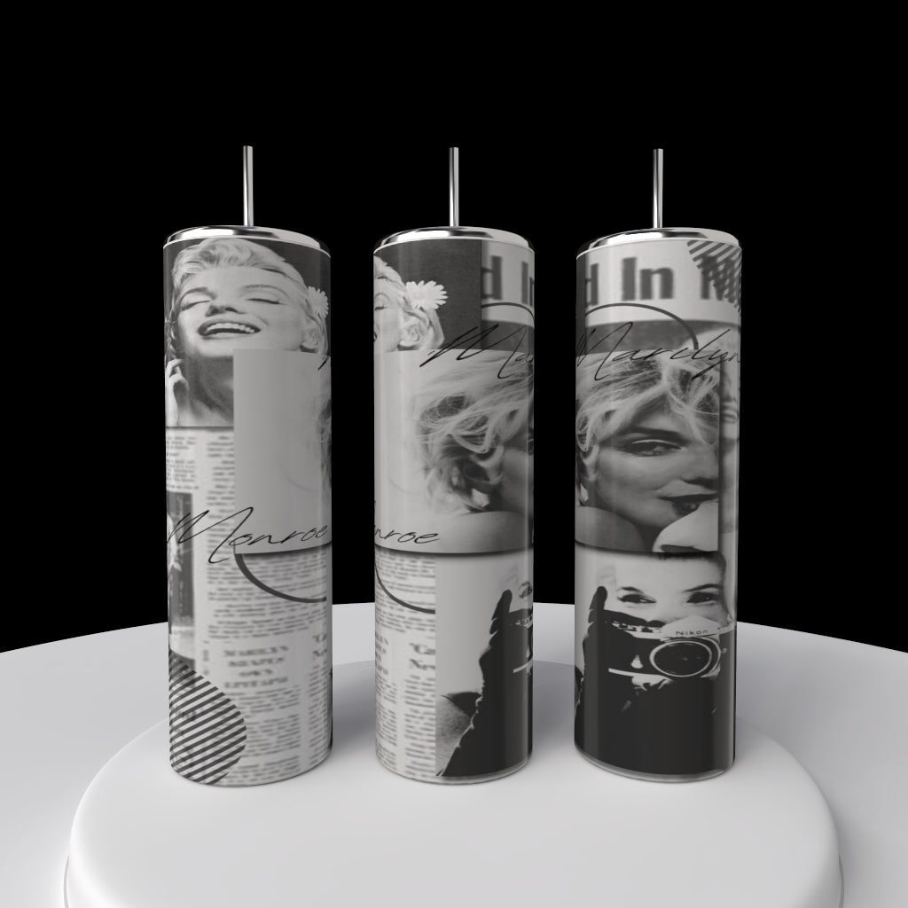 Marilyn Monroe 20oz Skinny Tumbler