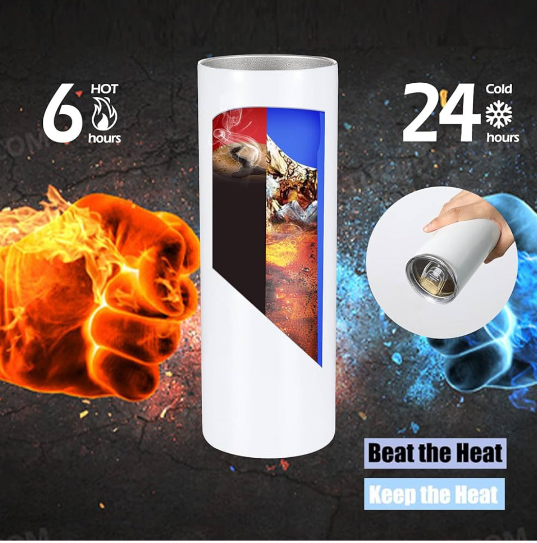 2nd Amendment 20oz Skinny Tumbler
