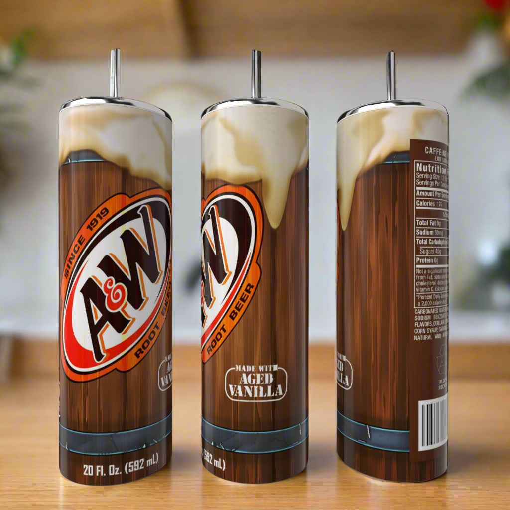 A&W 20oz Skinny Tumbler