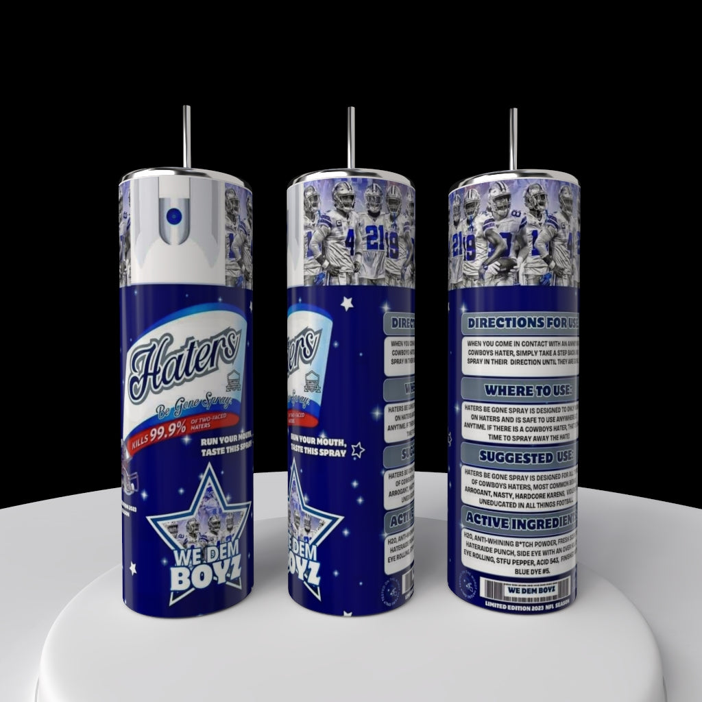 Cowboys  - 20oz Skinny Tumbler
