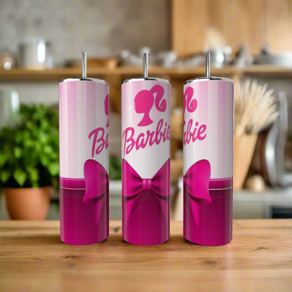 Barbie Bow 20oz Tumbler