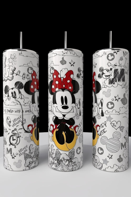 Minnie Mouse 20oz Skinny Tumbler