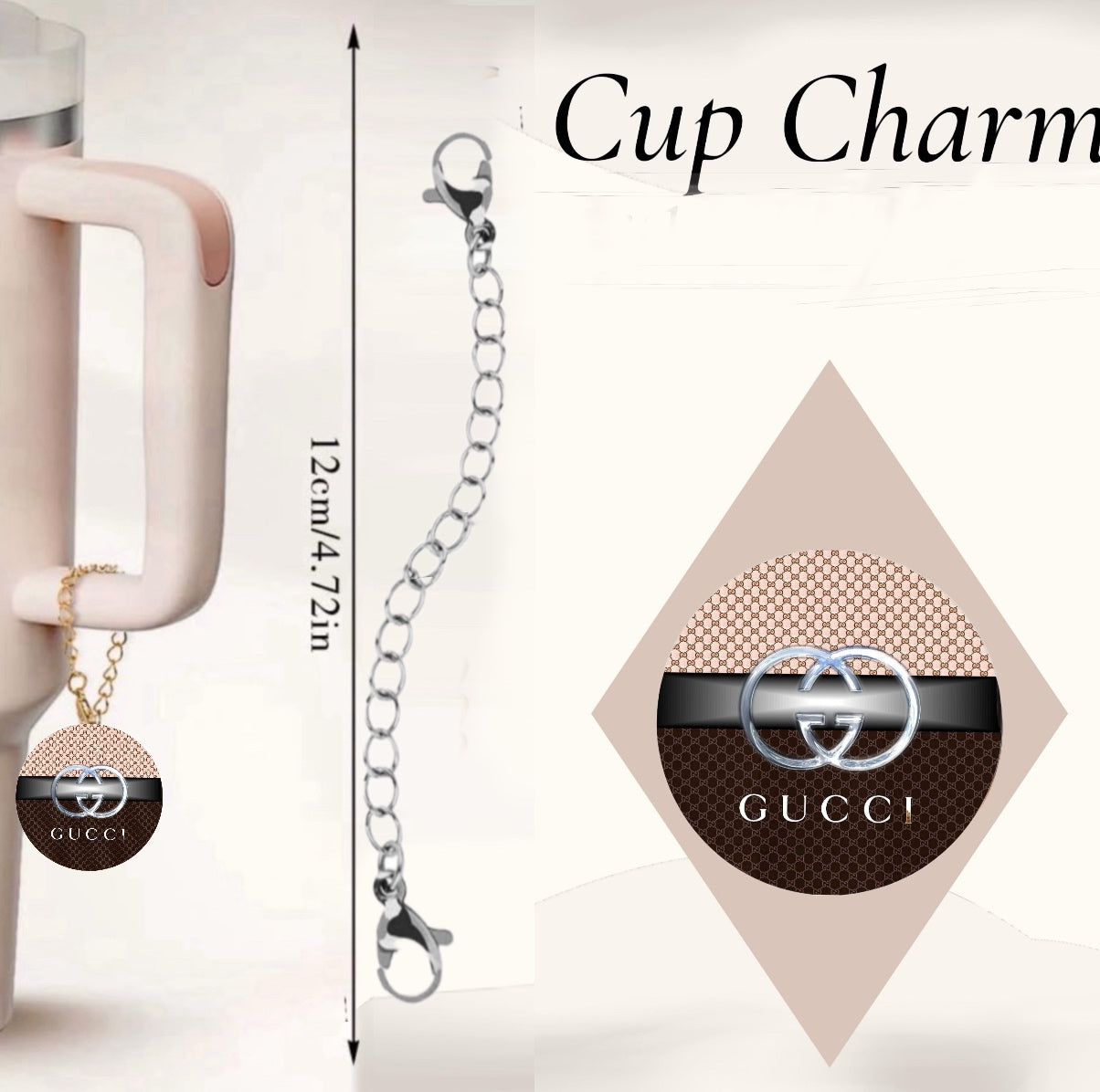Gucci Cup Charm