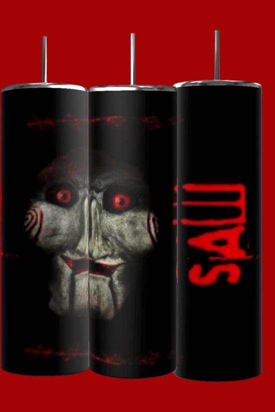 SAW Puppet 20oz Tumbler