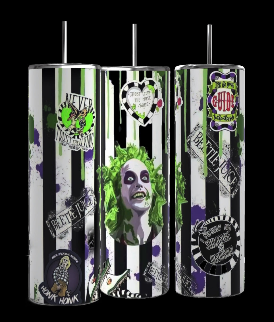 Vaso Beetlejuice de 20 oz
