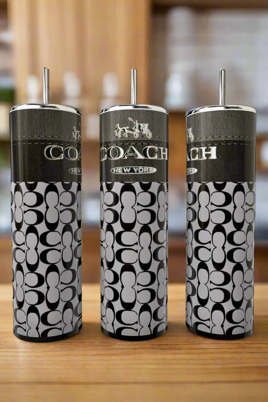 Coach Inspired 20oz Skinny Tumbler