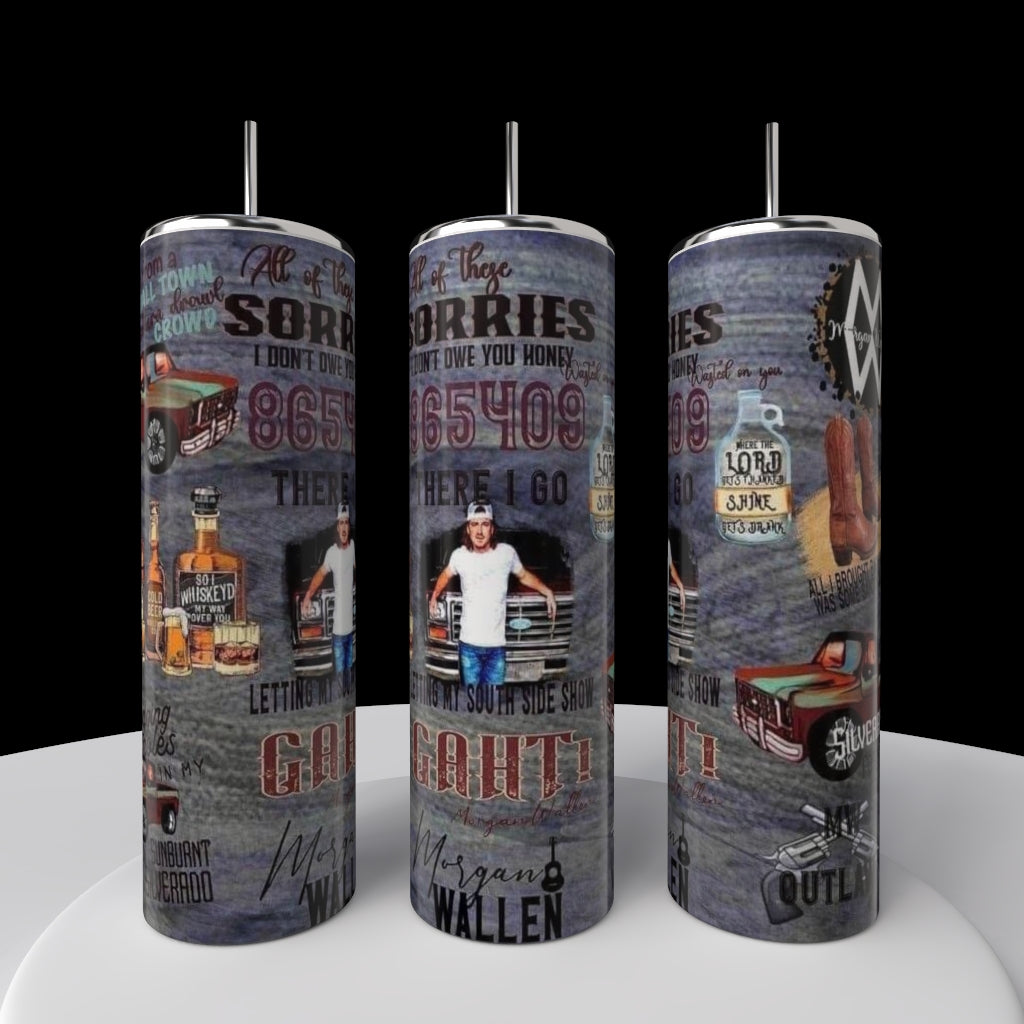 Morgan Wallen 20oz Tumbler