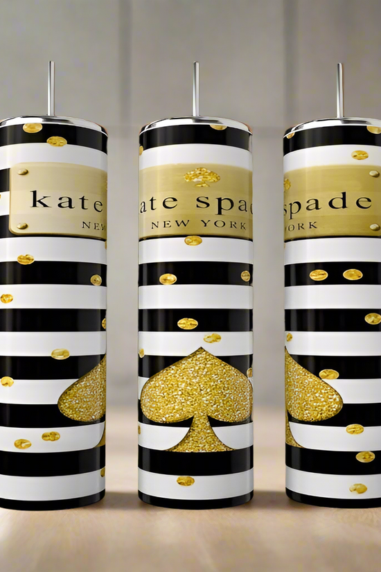 Kate Spade Sparkle 20oz Skinny Tumbler