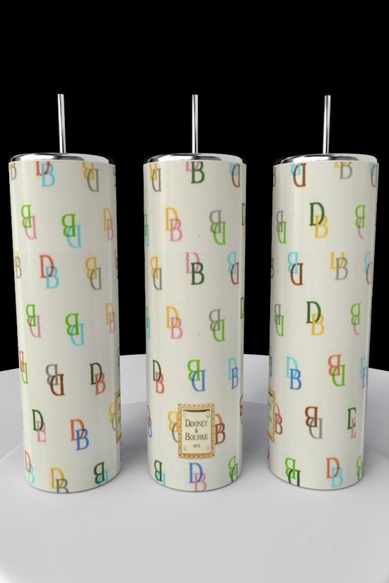 D&B -Multicolor | Beige 20oz Tumbler