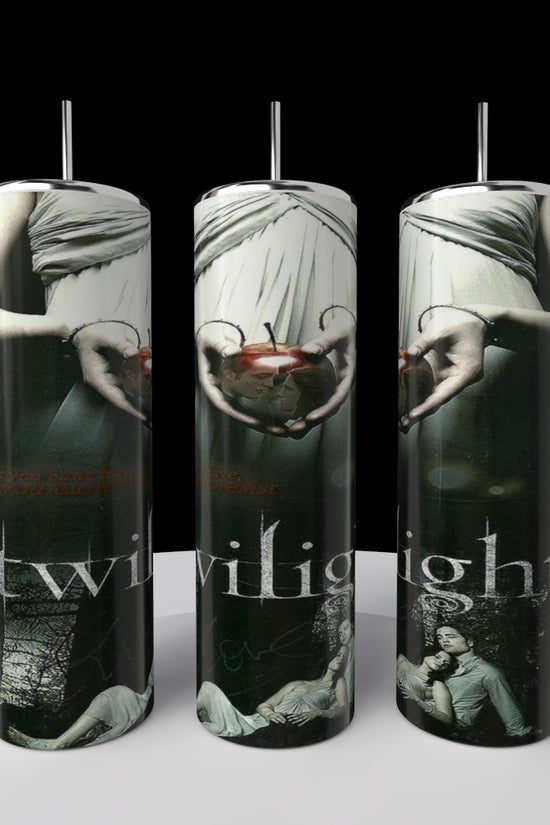 Twilight Faces In The Apple | 20oz Tumbler