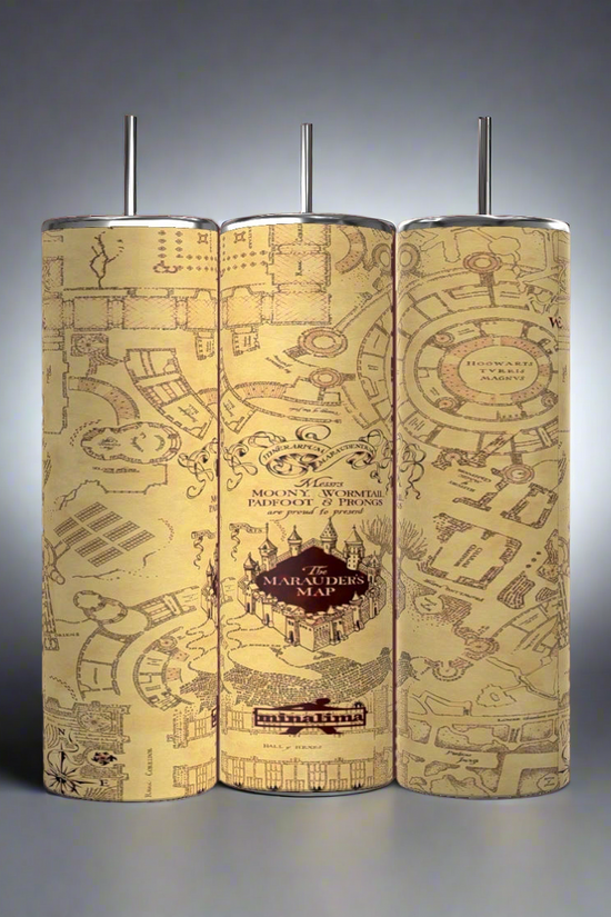 Marauders Map - Harry Potter Tumbler