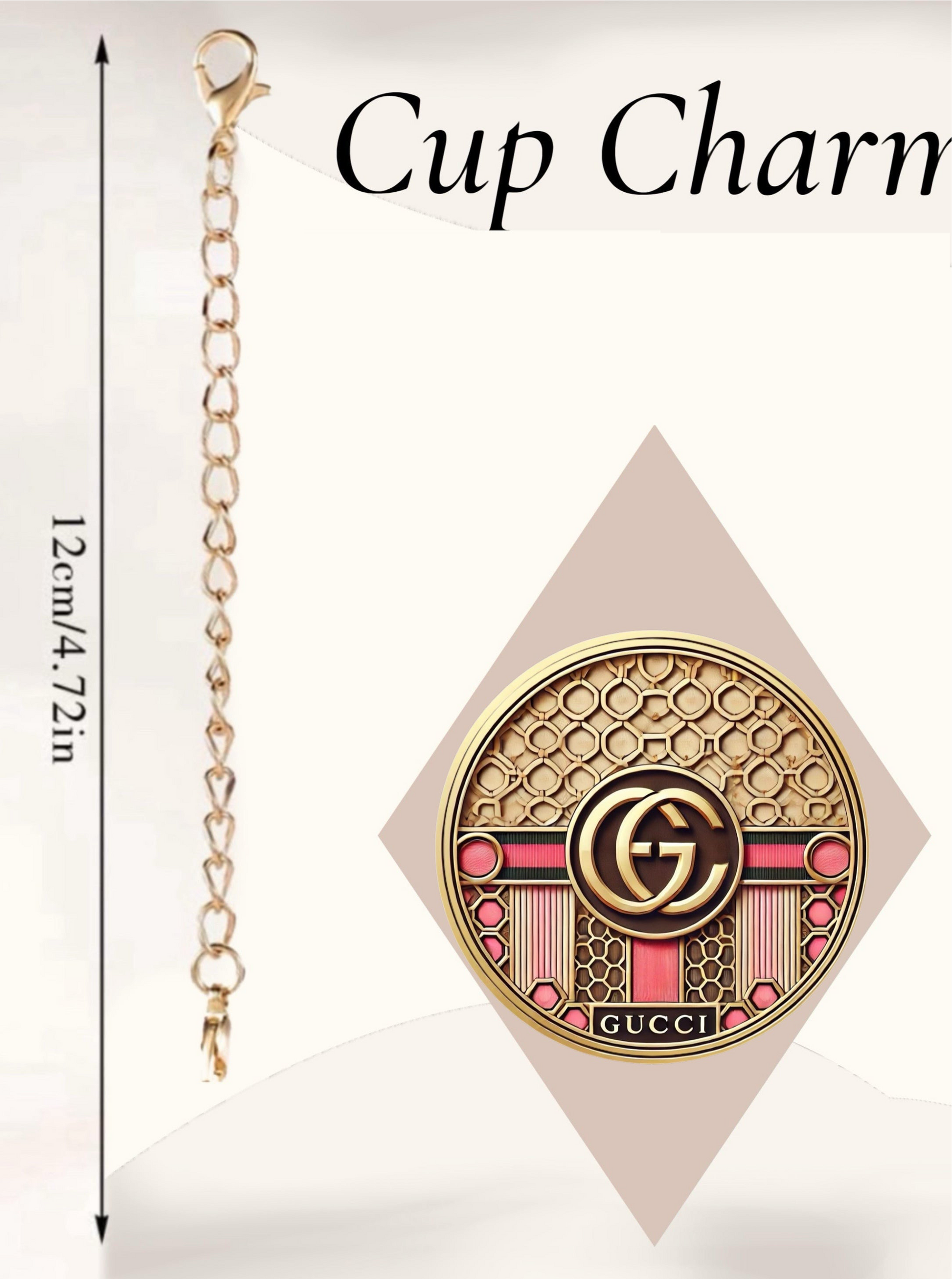 Gucci | Pink Cup Charm