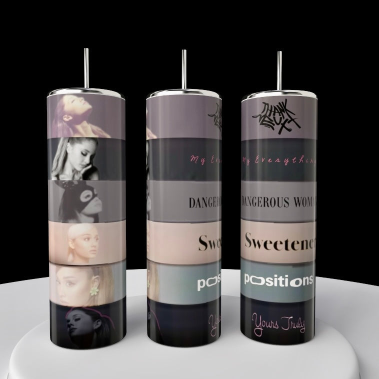 Ariana Grande Album Aesthetic 20oz Tumbler