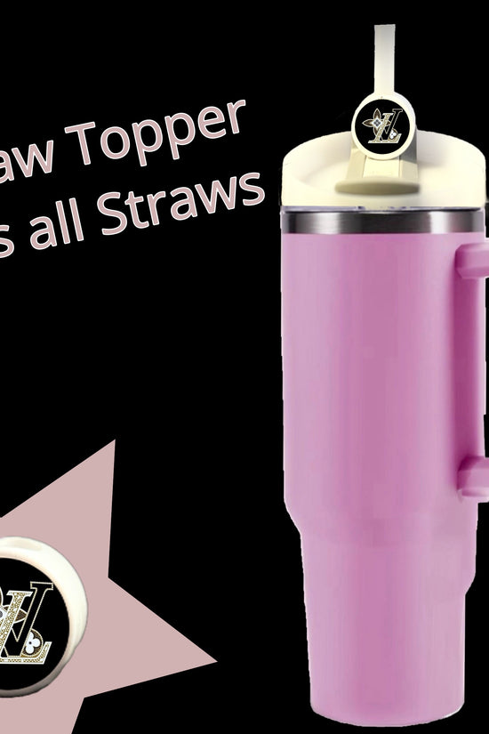 LV Straw Topper