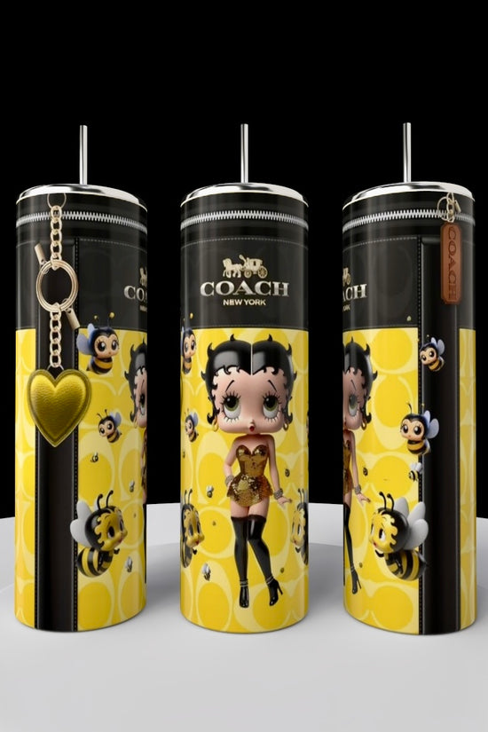 Betty Boop | Yellow 20oz Tumbler