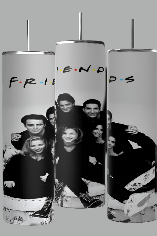 Friends B&W 20oz tumbler