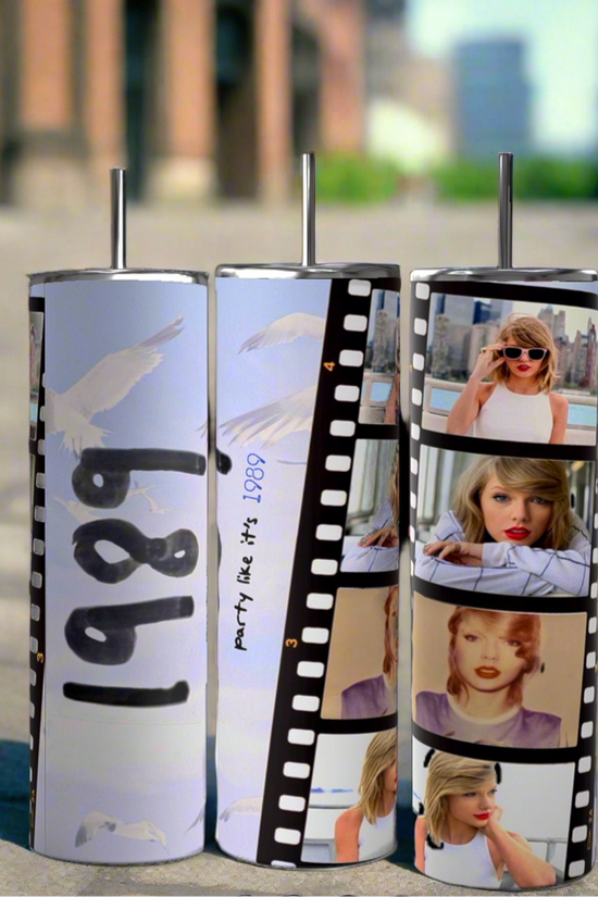 Eras Filmstrip Collage Custom Collection| Taylor Swift 20oz Tumbler!