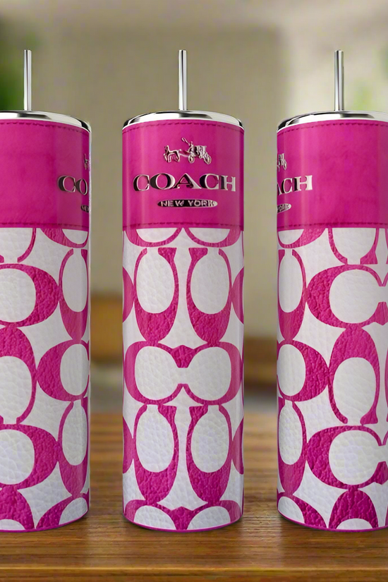 Coach 20oz Tumbler | Dark Pink