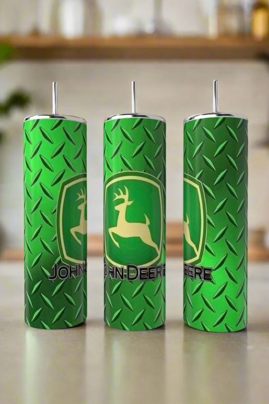 John Deere 20oz Skinny Tumbler