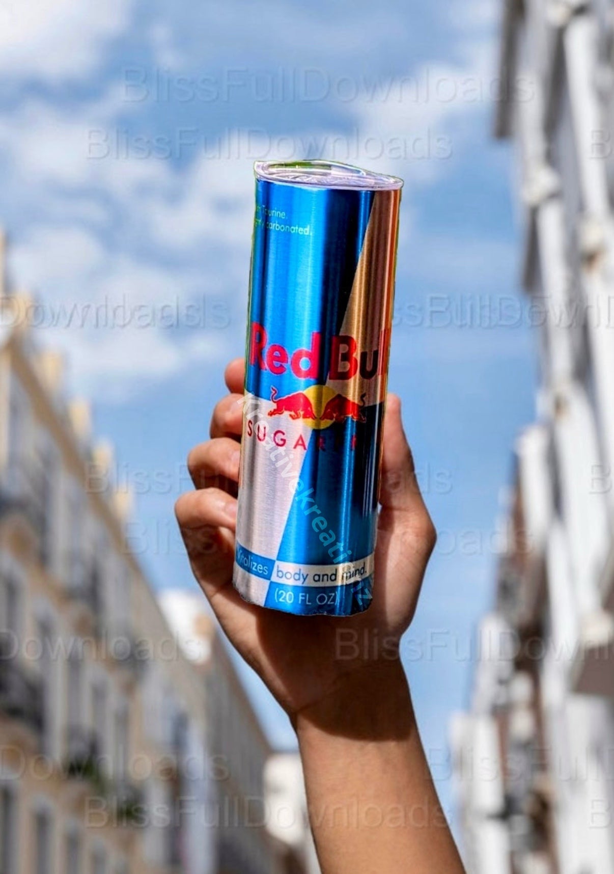 Sugar Free Red Bull 20oz Tumbler