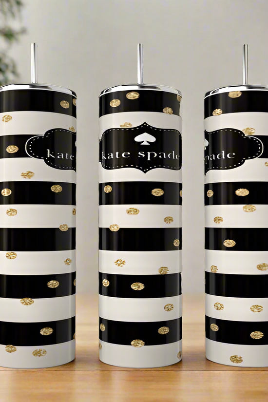 Kate Spade Sparkle 20oz Skinny Tumbler