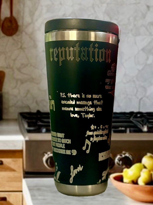 Taylor Swift Eras 20oz Engraved Tumbler