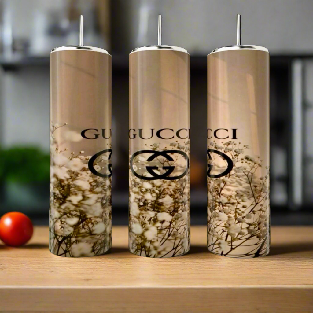 GUCCI Gold Collection 20oz Skinny Tumbler