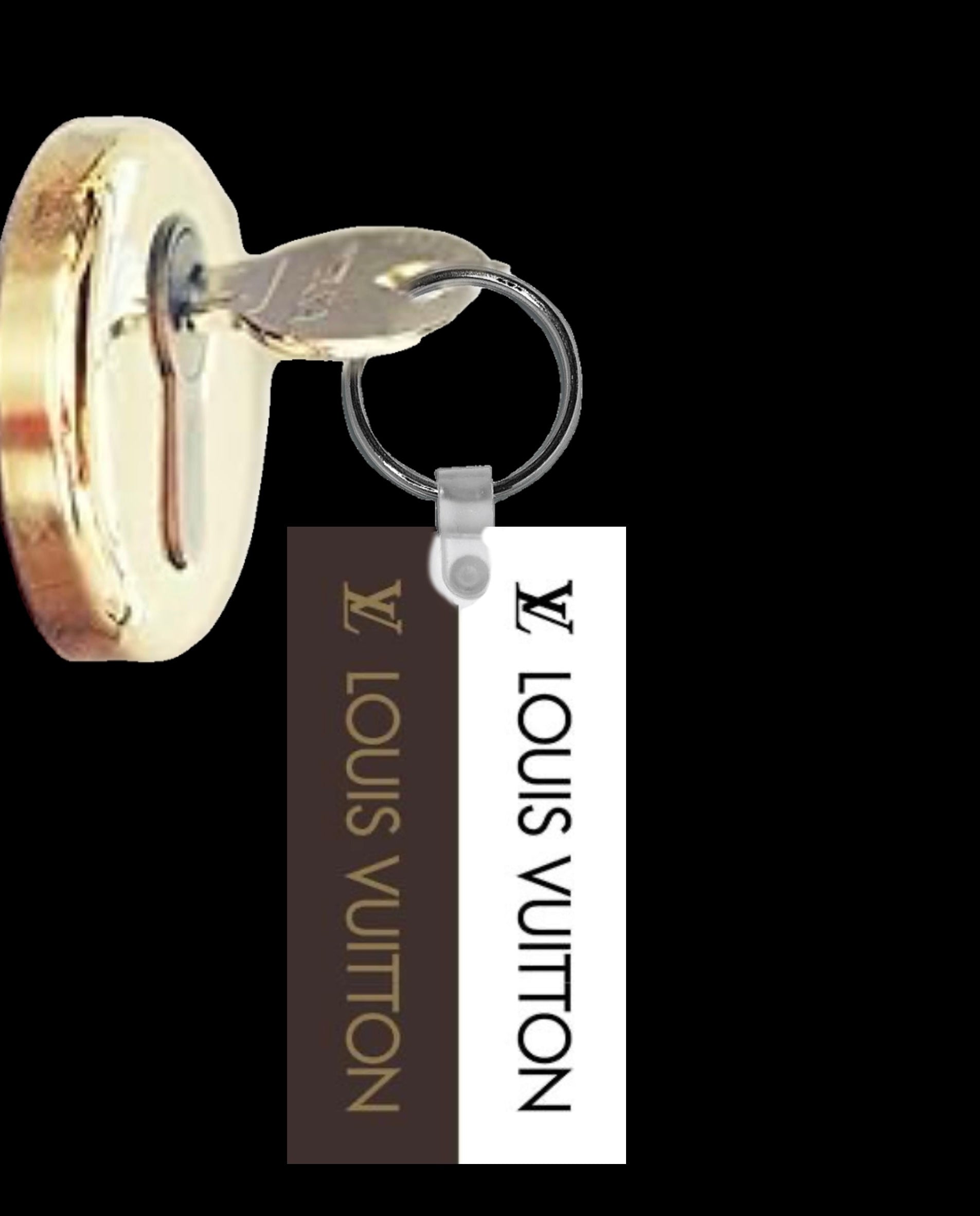 Louis V Keychain