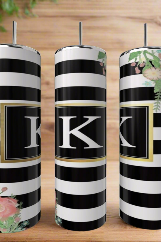 Monogram Kate Spade Spring 20oz Skinny Tumbler