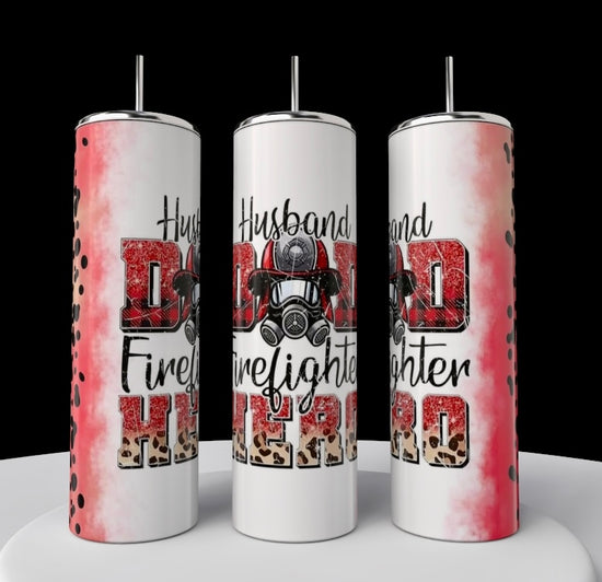Firefighter Dad 20oz Tumbler