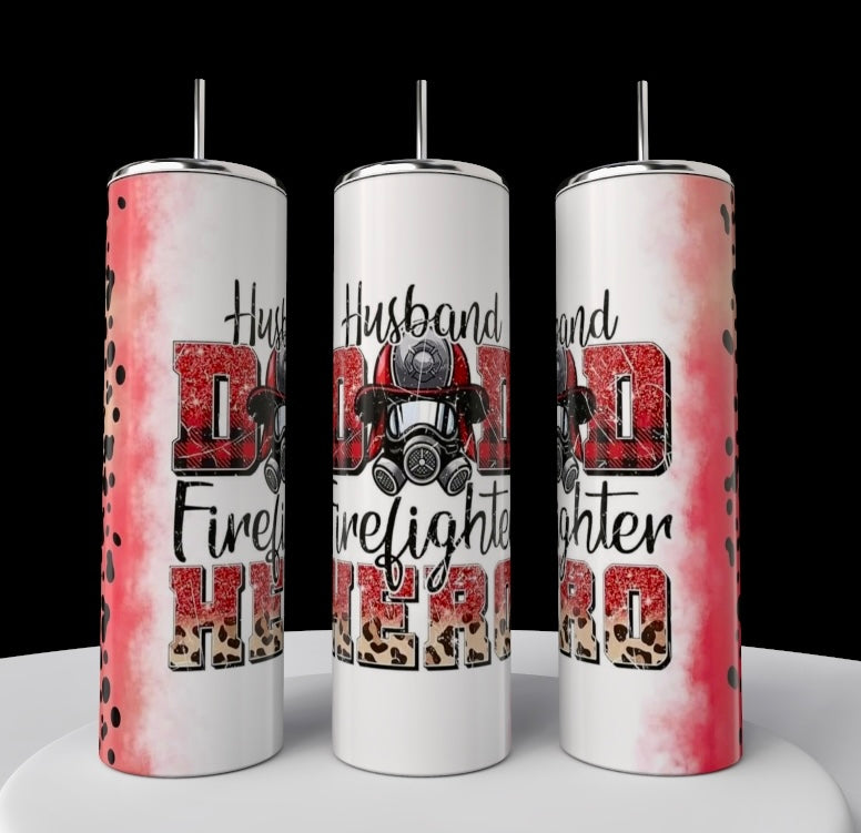 Firefighter Dad 20oz Tumbler