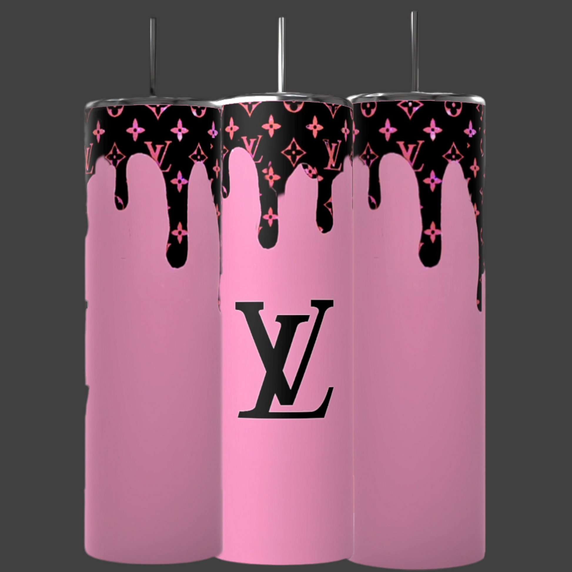Louis Vuitton Drip 20oz Skinny Tumbler