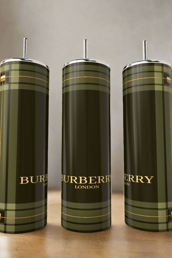 Burberry Green 20oz Skinny Tumbler