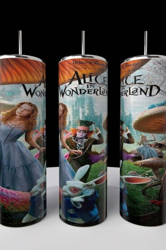 Alice in Wonderland 20oz Tumbler