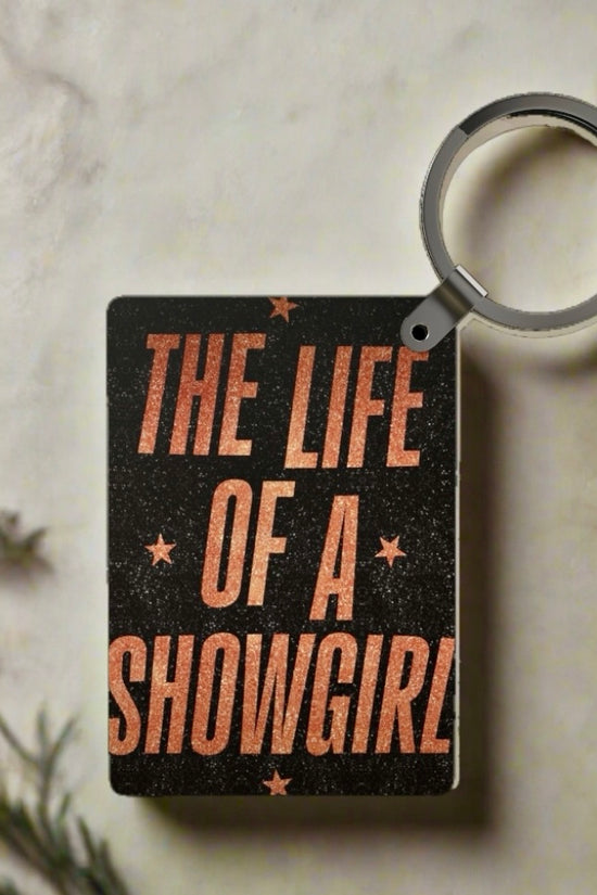 The Life of a Showgirl Inspired Keychain